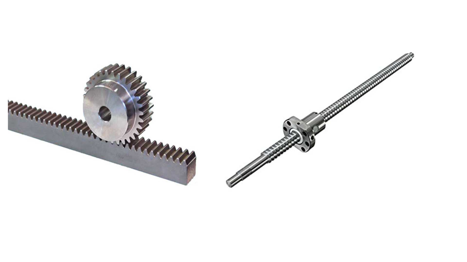 ball screw Rack and pinion